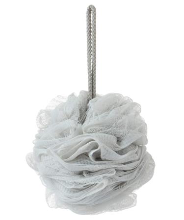 Bath Sponges Shower Loofah for Body Exfoliation(1 pcs Gray) 1 Count (Pack of 1) Gray