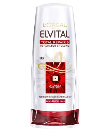 L'Or al Paris Elvital Total Repair 5 Conditioner Pack of 3 (3 x 200 ml)