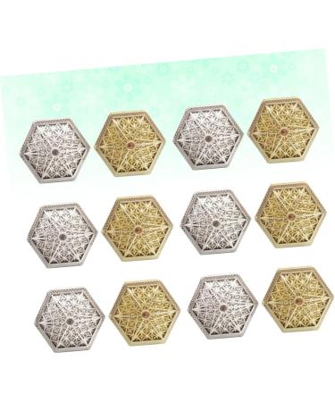KOMBIUDA Wedding Stuff 12pcs Sugar Container Candy Container Hexagon Candy Holders Candy Box Candy Stand Western Style - Buy Online on SooperMarket.com