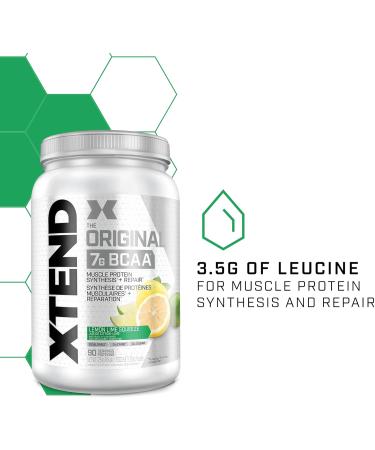 XTEND Original BCAA Powder Lemon Lime Squeeze | Sugar Free Post Workout Electrolyte Muscle Recovery Drink with Amino Acids | 7g BCAAs for Men & Women | 90 Servings Lemon Lime Squeeze 90 Servings (Pack of 1) - Buy Online on SooperMarket.com