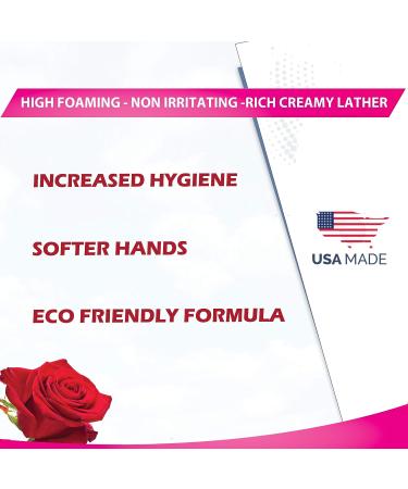 GreenFist Rose Scent Foaming Hand Soap Refill Jug - 128oz - Made in USA - Buy Online on SooperMarket.com