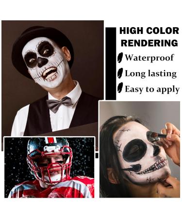 Buy Face and Body Paint Eye Black Stick for Sports & Cosplay - Softball Baseball Football - Perfect for Halloween Makeup - Buy Online on SooperMarket.com