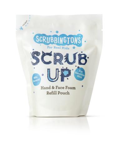 Scrubbington's Scrub Up Children's Foaming Hand & Face Wash Refill Pouch For Sensitive Skin 1 x 200ml