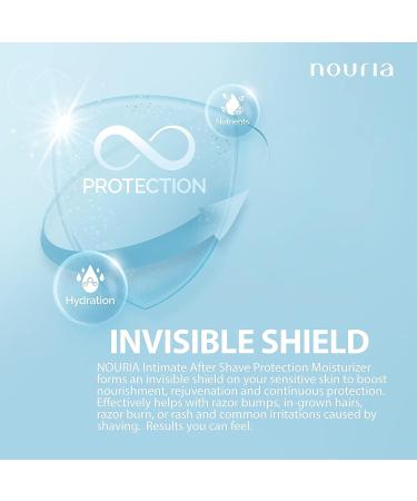 NOURIA Intimate After Shave Protection Moisturizer by Coochy Plus - Fragrance Free | Moisturizing & Soothing Mist for Pubic Area & Armpits | For Razor Burns, Itchiness & Ingrown Hairs - Buy Online on SooperMarket.com