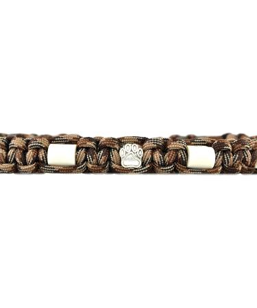 Custom EM Ceramic Collar for Dogs & Cats | Made with Original US Paracord | Camouflage 41-50 cm - Buy Online on SooperMarket.com