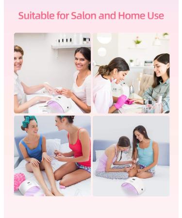 Buy SUNUV LED UV Nail Dryer - Fast & Efficient Gel Nail Lamp with Timer Infrared Sensor LCD Display | Perfect for Home & Salon Manicure/Pedicure - Ideal Valentine's Day Gift - Buy Online on SooperMarket.com
