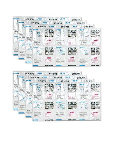 Ice Packs for Shipping and Coolers Reusable Ice Pack Sheets for Lunch Bags, Long Lasting Cold Dry Ice Packs for Shipping Frozen Food, Flexible Ice Blankets for Coolers, 12 Ice Cells Each, 8 Sheets 8 Sheets (12 Cell/Sheet)
