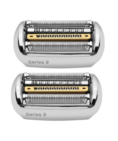 Series 9 Replacement Shaver Part Compatible with Braun Razor Series 9 Pro Shaver Heads for Men (92S/2PCS)