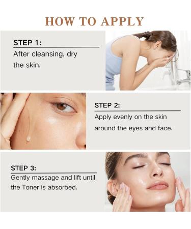 250ml Ginseng Essence Toner - Ginseng Face Toner to Nourish Ginseng Essence Water Ginseng Anti-Wrinkle Care Shrink Pore Ginseng Essence Toner Smooth and Plumped Skin for All Skin Type - Buy Online on SooperMarket.com