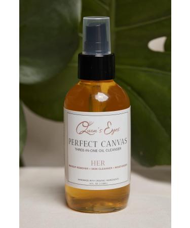 Quon s Eyes Perfect Canvas 3-in-1 Oil Cleanser for Men & Women - Gentle Makeup Remover & Hydrating Cleanser - International Shipping Available - Buy Online on SooperMarket.com