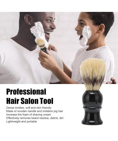 Ankroyu Synthetic Bristle Brush for Men | Professional Hairdressing Tool & Shaving Brush for Wet Hair | Ideal Salon Accessory - Buy Online on SooperMarket.com
