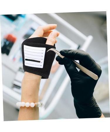 NOLITOY Fake Eyelash Hand Plate - Silicone Tray & Grafting Strap | Eyelash Extension Holder Tool for Professionals - Buy Online on SooperMarket.com