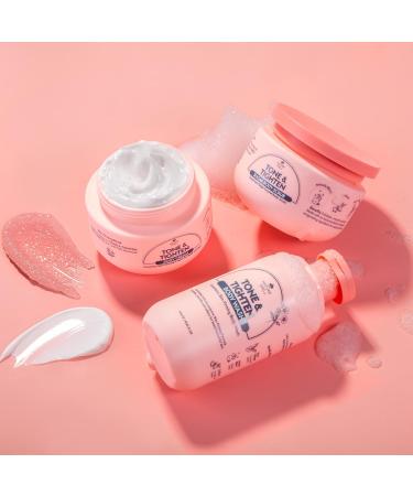 Nature Spell Tone & Tighten Sugar Crystal Body Scrub 300g Exfoliating Body Scrub Hyaluronic Acid Ginseng Extract & Plant Collagen Made in the UK - Buy Online on SooperMarket.com