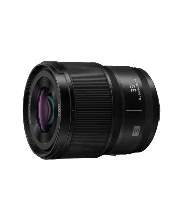 Panasonic LUMIX S Series Camera Lens, 35mm F1.8 L-Mount Interchangeable Lens for Mirrorless Full Frame Digital Cameras, S-S35