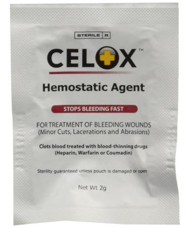 CELOX Traumatic Wound First Aid Packets 6 Count