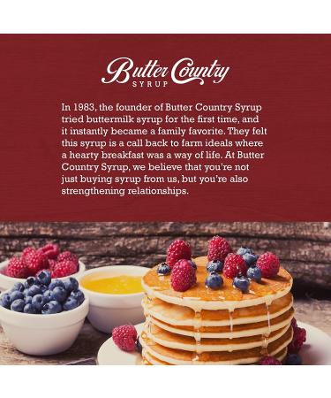 Uncle Bob's Butter Country White Raspberry Buttermilk Syrup 16 fl oz - 4 Pack - Buy Online on SooperMarket.com