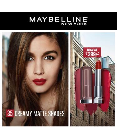 Maybelline New York Color Sensational Purple Matte Lipstick - Vibrant Violet 0.15 oz - Buy Online on SooperMarket.com