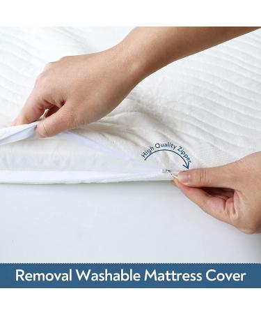 Waterproof Baby Bassinet Mattress Replacement Pad | Removable Washable Cover | 19 Sizes Available | 20 x 33 - Buy Online on SooperMarket.com
