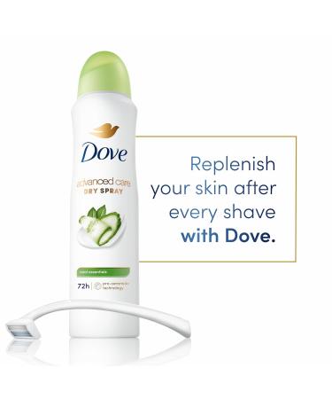Dove Advanced Care Antiperspirant Deodorant Dry Spray Cool Essentials for helping your skin barrier repair after shaving With Pro Ceramide Technology 3.8 oz 3.8 Ounce (Pack of 1) Cool Essentials - Buy Online on SooperMarket.com