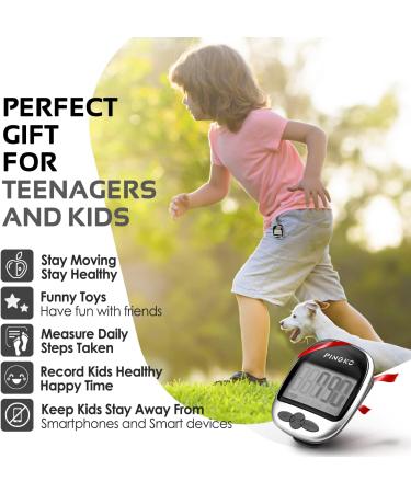 PINGKO Portable Sport Pedometer - Track Steps, Distance, Calories - Fitness Tracker (Black) - Buy Online on SooperMarket.com
