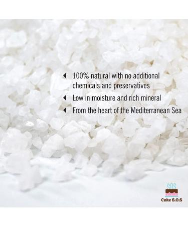 Mediterranean Sea Salt - Extra Coarse Grain 2 lb | Premium Quality Salt - Buy Online on SooperMarket.com