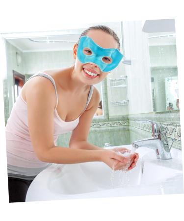 Lurrose Hot and Cold Eye Mask - Disposable Cooling Patches for Sleeping, Portable Ice Pack for Eyes - PVC Eye Cover for Relaxation - Buy Online on SooperMarket.com