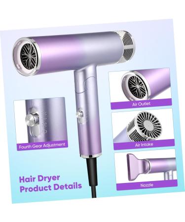 FOYTOKI Foldable Hair Dryer Hair Dryer Foldable Travel Hair Bonnet Dryer Small Blow Dryer Shell Material - Buy Online on SooperMarket.com