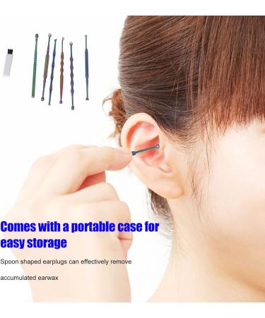 Colorful Ear Cleaning Kit - Gentle Ear Wax Remover with Comfortable Handle for Home & Travel - Buy Online on SooperMarket.com