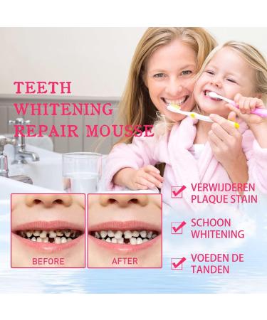 Foam Toothpaste for Kids - Low Fluoride Blueberry Flavor 60G | Fun Dental Care for Children 3+ | Foaming Toothpaste & Mouthwash - Buy Online on SooperMarket.com