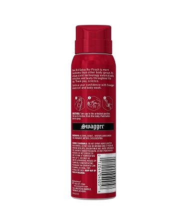 Old Spice Red Zone Swagger Men's Body Spray 3.75 oz - Long-lasting scent for confident men - Buy Online on SooperMarket.com