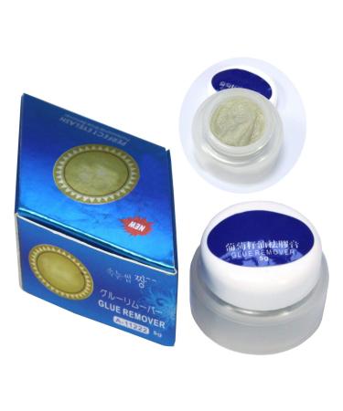 BAISIDAI Professional Grape Seed Oil Glue Remover Lashes Eyelash Extension Cleaner 5g, White, 0.18 Ounce