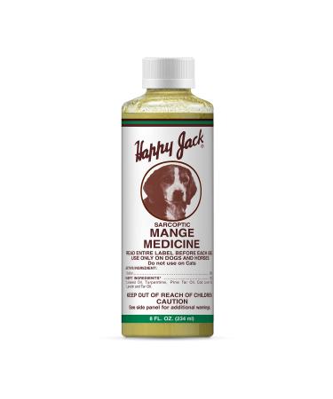 Happy Jack Sarcoptic Mange Medicine - 8 oz