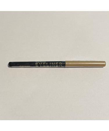 Jordana Eyeliner for Eyes - Draw The Line Eyeliner Pencil Jet Black - .012 oz / .35 g