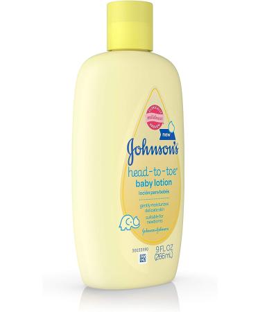Johnson's Head-to-Toe Baby Lotion 9 Fl. Oz - Moisturizing Baby Skincare - Buy Online on SooperMarket.com