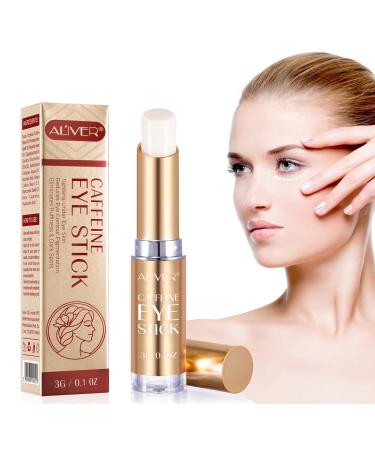XAYGHE Caffeine Eye Stick  Caffeine Eye Cream for Dark Circle and Puffiness  3-4 Weeks Improve Eye Bags and Fine Lines  Eye Anti Aging Treatment Smooth Skin