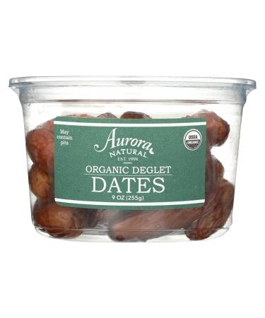 AURORA PRODUCTS Organic Pitted Dates, 9 OZ