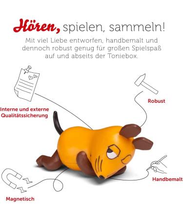 Shop Tonies Hearing Figures for Toniebox: Mouse Sleep Beautiful | 16 Good Night Stories for Kids Ages 3+ | German Multicolored - Buy Online on SooperMarket.com