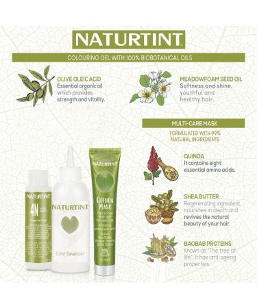 Buy Naturtint Natural Chestnut 4N | Long-lasting Hair Color - 5.4 oz | Vegan & Non-toxic Hair Dye for International Shipping - Buy Online on SooperMarket.com