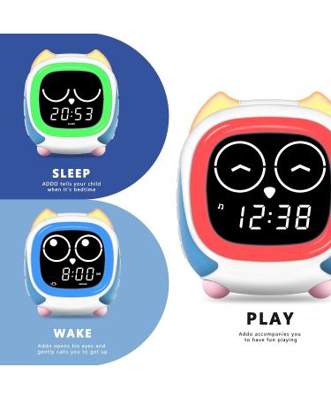 Itoma Addo Children's Alarm Clock | Sunrise/Sunset Simulation Bedside Lamp | White Noise Sleep & Wake Up Clock (ECHS912-2) - Buy Online on SooperMarket.com