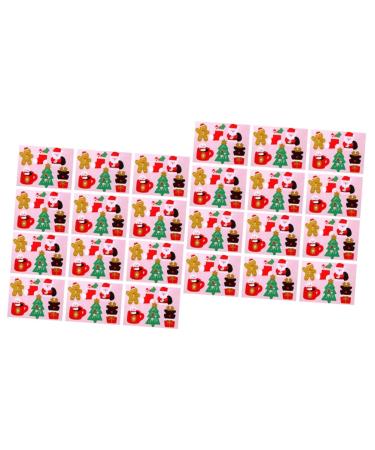 Alipis 156 Pcs Candy Wrapper Cards Holiday Lollipop Sticks Candy Gift Package Reindeer Lollipop Holder Christmas Lollipop Cards Lollipop Paper Cards Cute Holiday Items 300g Coated Paper As Shownx2pcs 25.4X19.4CMx2pcs