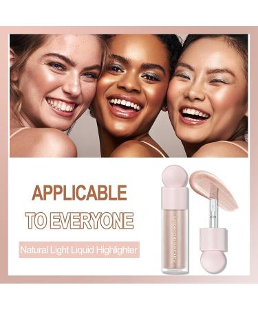 SOYUB Liquid Luminizer Blush: Rose Gold 03 | Waterproof & Long Lasting Face Highlighter for Cheeks - Buy Online on SooperMarket.com