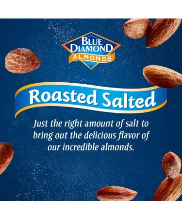 Blue Diamond Almonds Roasted Salted 1.5oz (12 Pack) - Buy Online - Buy Online on SooperMarket.com