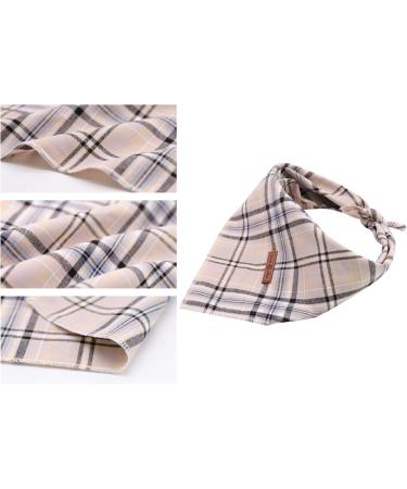 Lionet Paws Dog Bandana | Triangular Headscarf for Small Medium & Large Dogs - Grey (Pack of 1) | International Shipping Available - Buy Online on SooperMarket.com