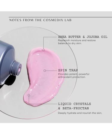 COSMEDIX Emulsion Intense Hydrating Face Moisturizer - Daily Skin Care for Dry Skin Redness Relief Shea Butter & Jojoba Oil Vitamin E & A - International Shipping Available - Buy Online on SooperMarket.com