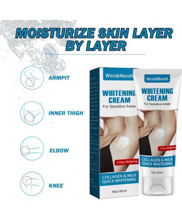 Armpit Whitening Cream Skin Whitening Cream For Underarm Skin Lightening Cream For Whole Body Underarm Whitening Products For Dark Skin & Private Parts Knee Elbows Legs Underarm - Buy Online on SooperMarket.com