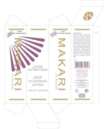 Makari Classic Deep Cleansing Skin Lotion Moisturizing Antibacterial Cleanser with Salicylic Acid for Face & Body Clarifying Treatment & Makeup Remover for Clogged Pores & Acne Bacteria - Buy Online on SooperMarket.com