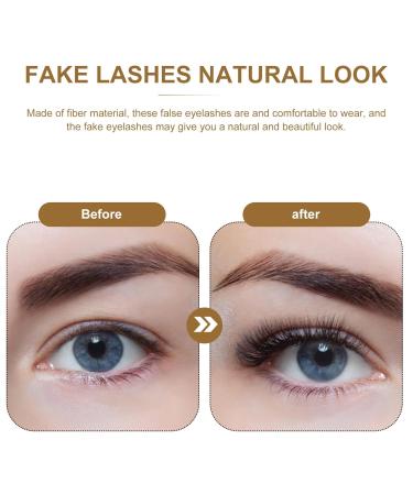 Shop KALLORY 5 Pairs Cat Eye Lashes - Natural Look Wispy 3D Short False Eyelashes - Soft Faux Makeup Supplies - International Shipping Available - Buy Online on SooperMarket.com