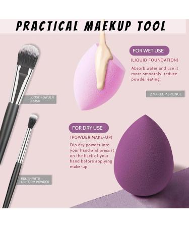 All in One Makeup Kit Full Makeup Set for Beginners or Pros Naked Eyeshadow Palette Nude Face Primer Matte Foundation Winged Eyeliner Stamp Mascara Lip Gloss - Make up Gift Set Travel - Buy Online on SooperMarket.com