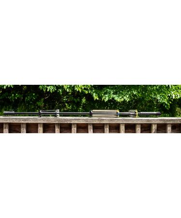Black Rhino Blowguns Khaos 2 Professional Hunting Blowgun - 4ft .625 Caliber 1-Piece Design with 40-Piece Dart Kit - Anodized Black - Buy Online on SooperMarket.com