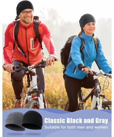 MELLIEX 2 Pack Cycling Cap - Under Helmet Cotton Skull Cap for Men & Women | Multifunctional Winter Hat & Helmet Lining - Buy Online on SooperMarket.com